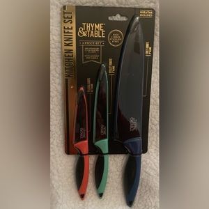 *NEW*. Thyme & Table Kitchen Knife Set